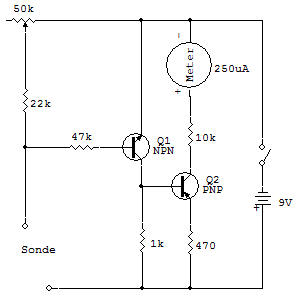 Electronique - Realisations - Detecteur mensonges