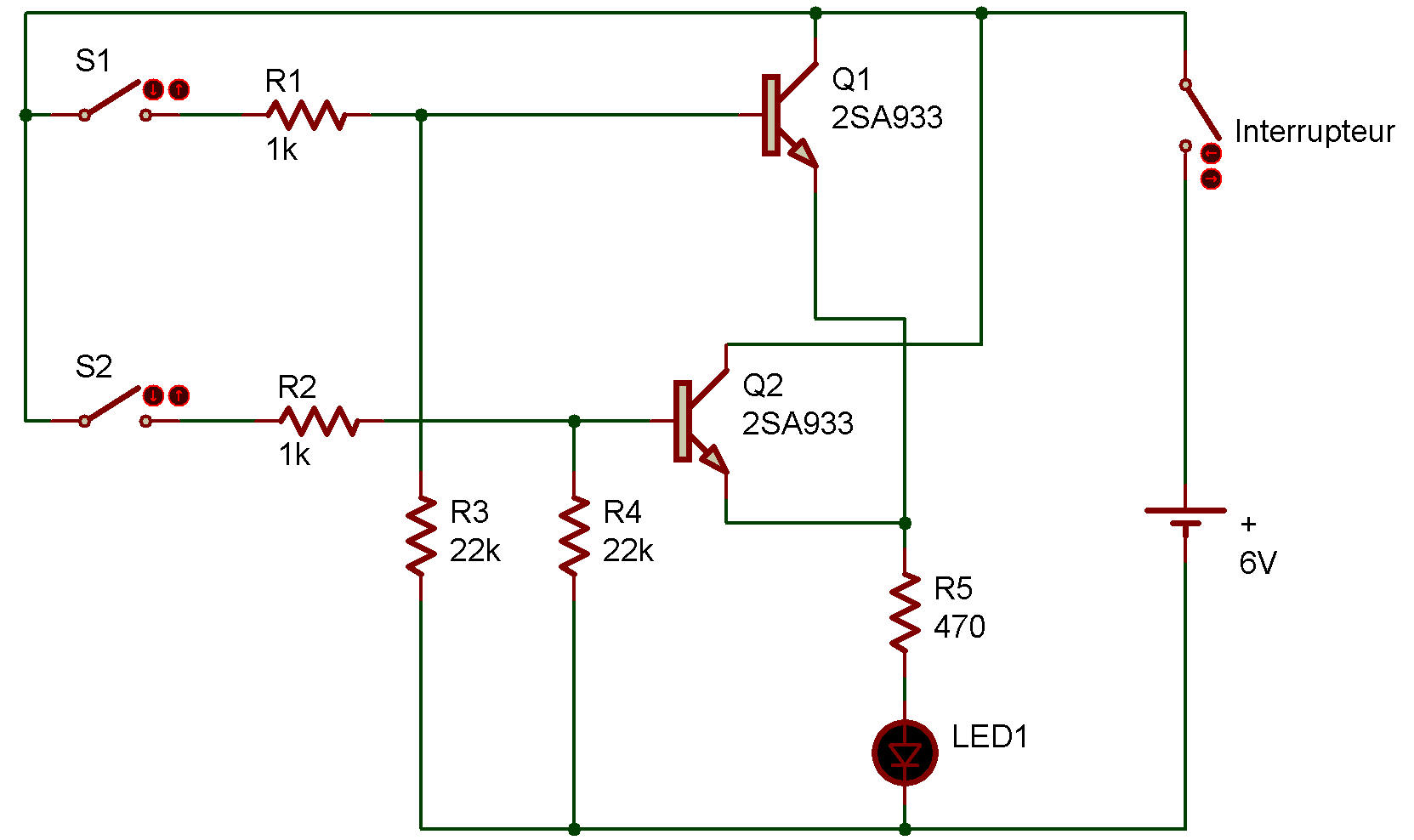 ttl transistor diagram and gate