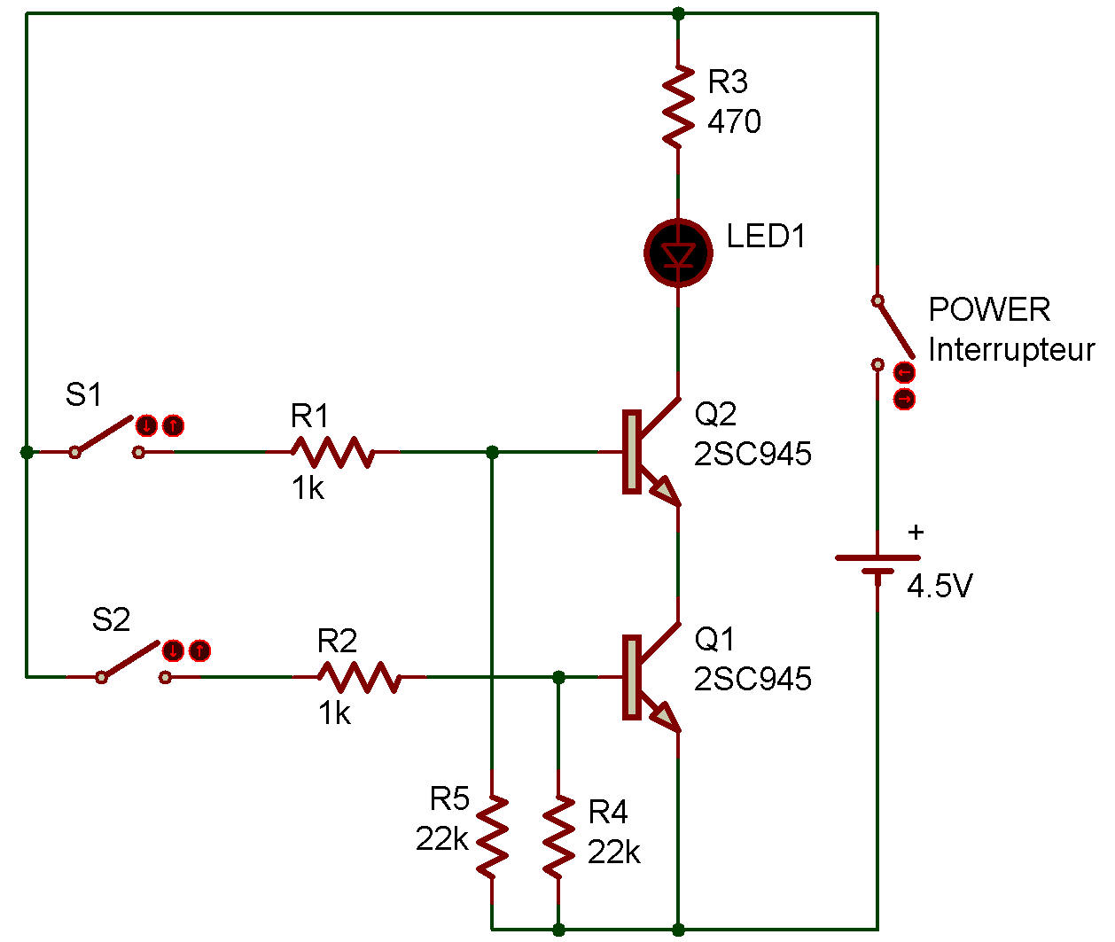 xor gate transistor diagram 4 transistors