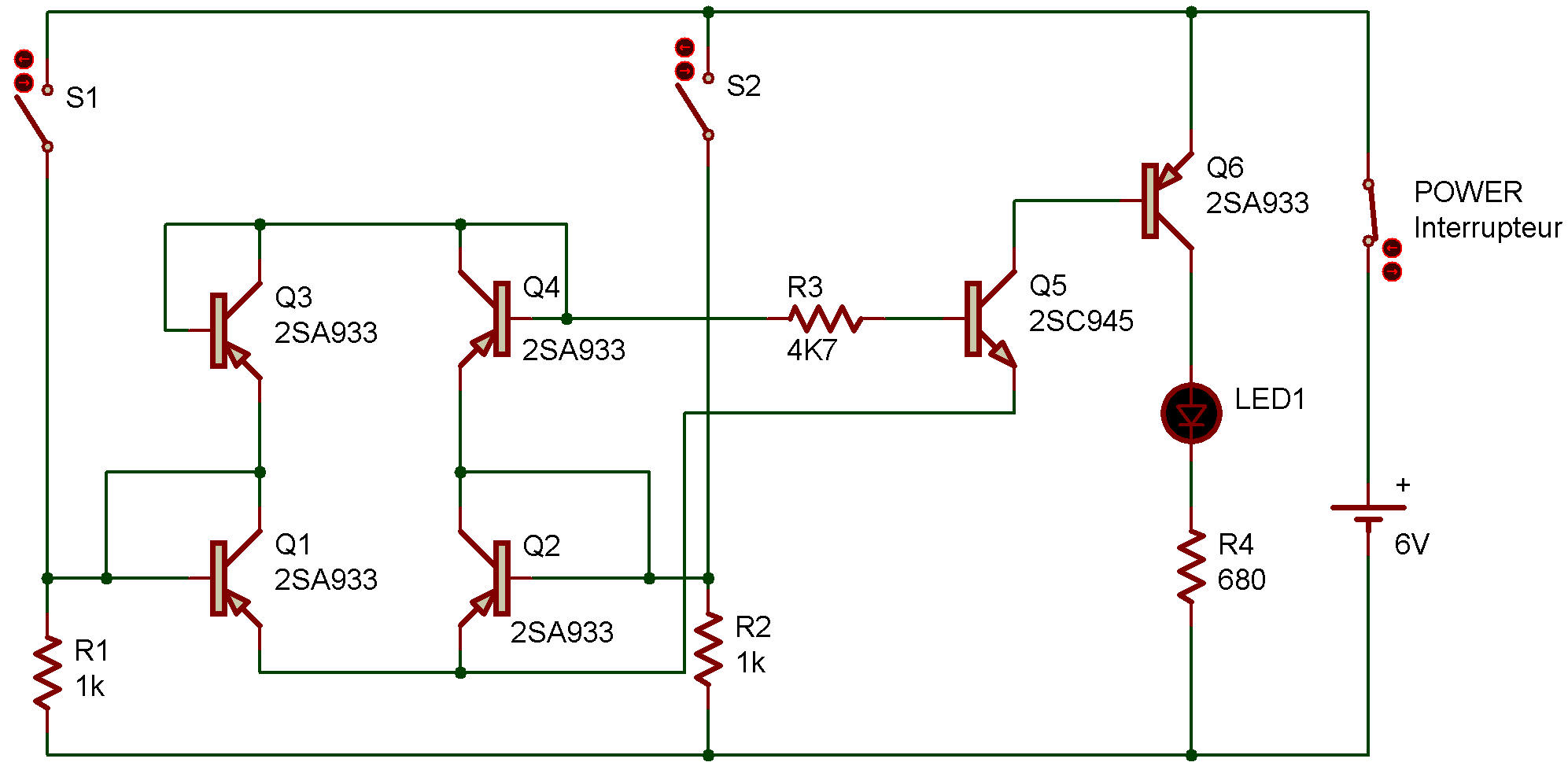 logic gate transistor