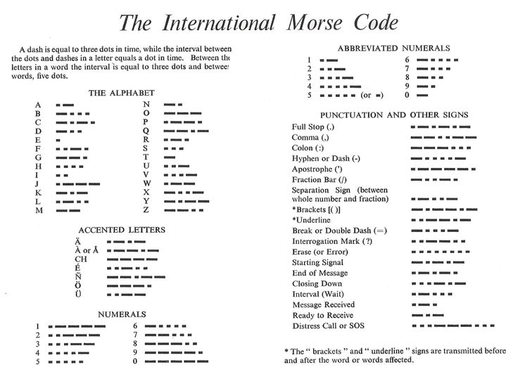 Morse Code Sos Light