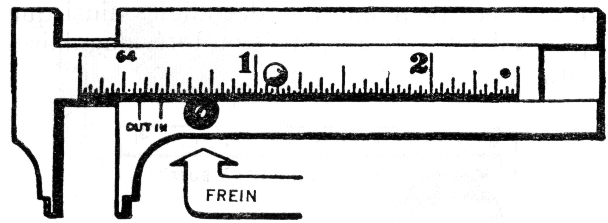 Échelle d'instrument de mesure T-hole Moins d'acier Règle de traçage