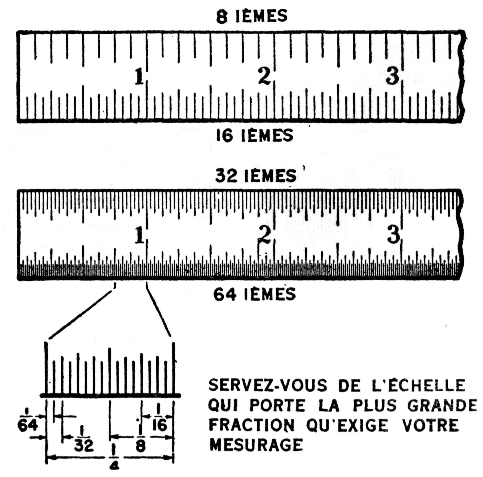 Outils de traçage - 1 compas + 1 rapporteur + 1 règle mètre + 1