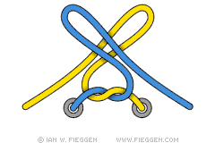 Two Loop Knot diagram 2