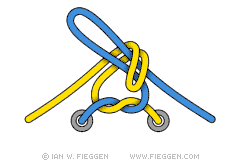 Two Loop Knot diagram 3
